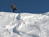 Splendida salita d'inizio primavera da Premana in Valsassina al Rif. Casera Vecchia Varrone e al Tre Signori (21-22 marzo 09) - FOTOGALLERY